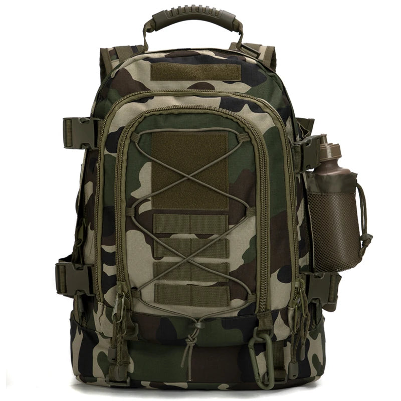 LQARMY 65L Outdoor Tactical Military Army Large Capacity Backpack