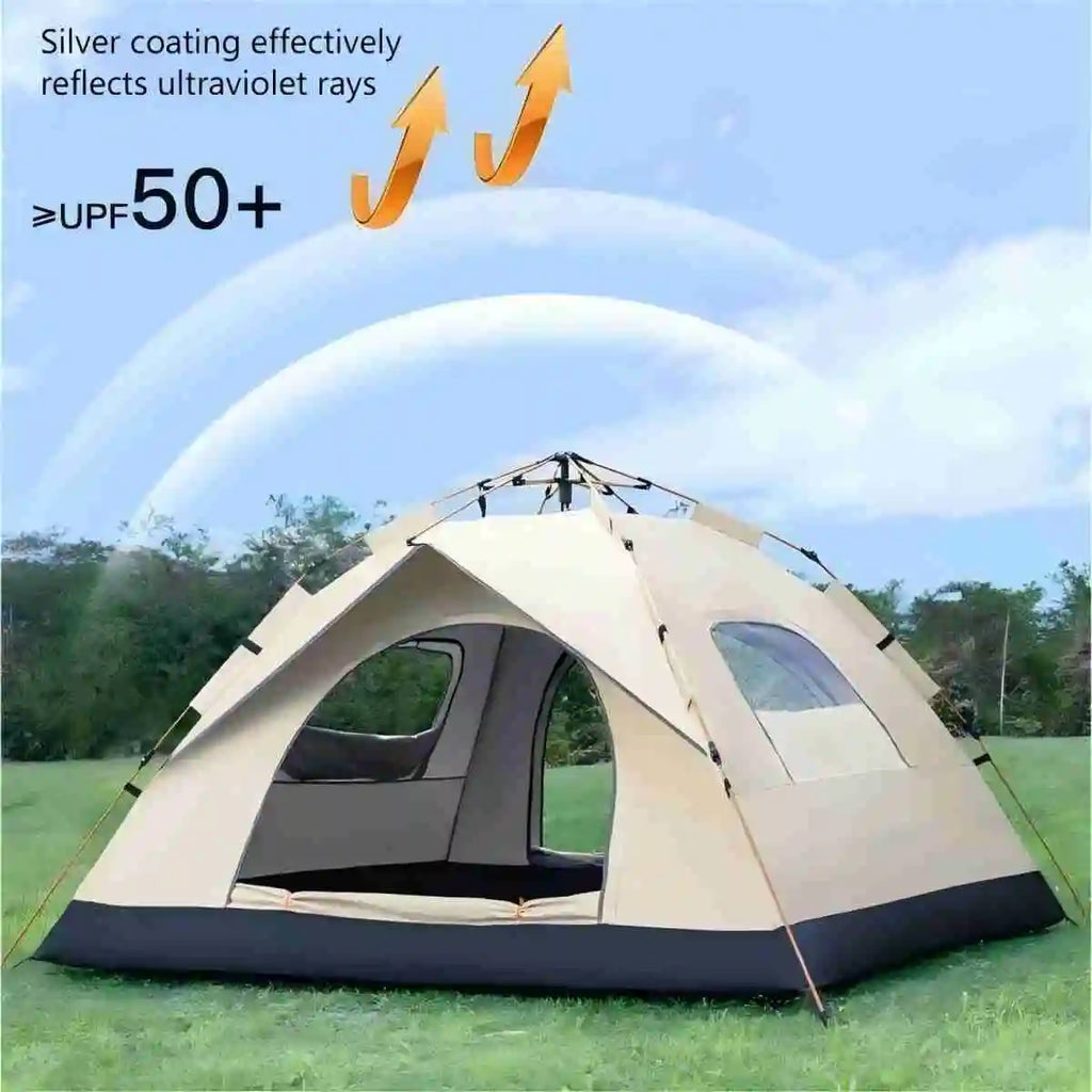 Sunshade  Camping tent Two doors and two windows