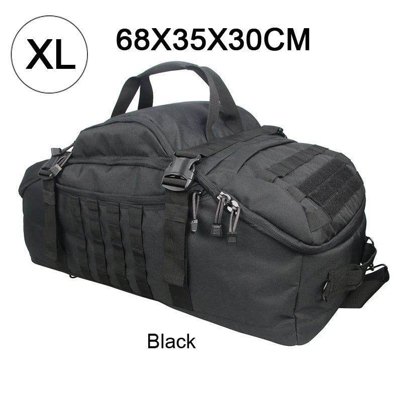 LQARMY 30L 45L 80L Outdoor Mountaineering Tactical Backpack or Large Duffel Bag