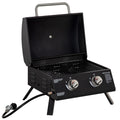 Outsunny 2 Burner Propane Gas Grill Portable with Foldable Legs