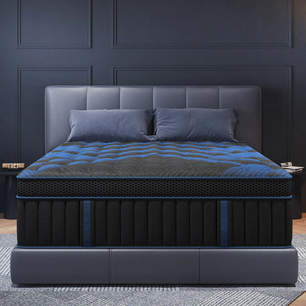 12"Gel Memory Foam Hybrid Mattress In A Box Twin Full Queen King Medium Firm with Motion Isolation