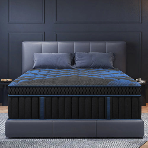 12"Gel Memory Foam Hybrid Mattress In A Box Twin Full Queen King Medium Firm with Motion Isolation