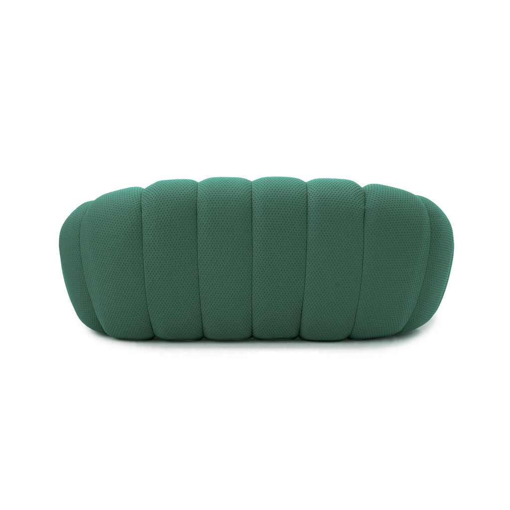 Sdorens 78'' Modern Loveseat  Boneless Couch Football-Shaped Lazy Floor Sofa
