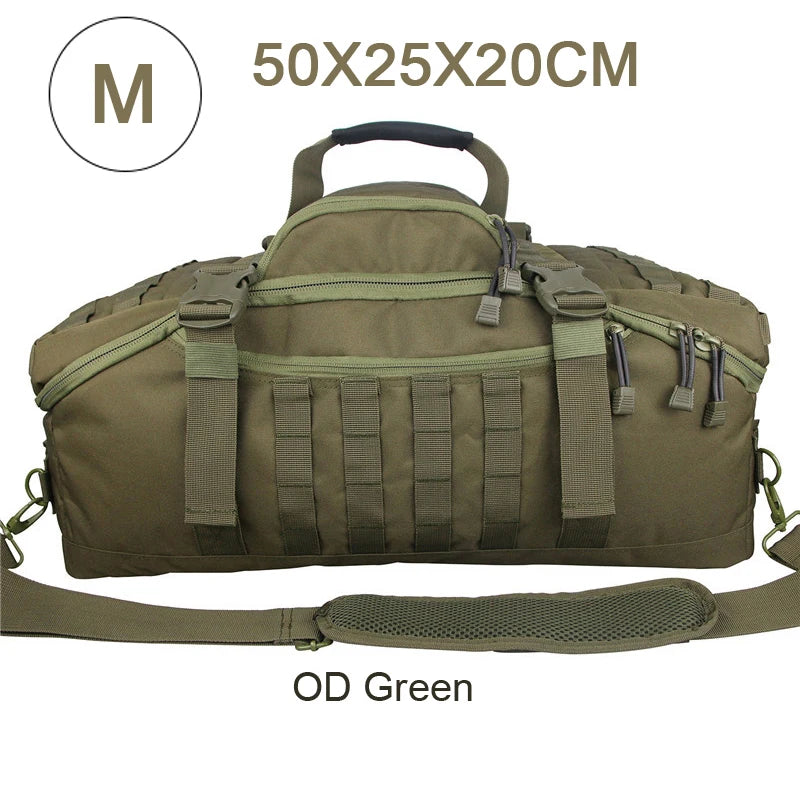 LQARMY 30L 45L 80L Outdoor Mountaineering Tactical Backpack or Large Duffel Bag
