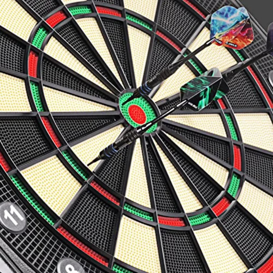 Electronic Dart Board 12 Soft Tip Darts, 34 Games, 355  Auto Scoring, and 100 Additional Tips