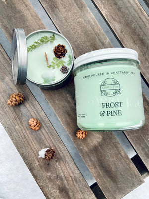 Frost & Pine Soy Candle - Ember and Pine Co.