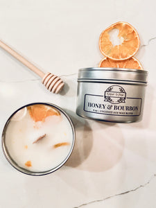 Honey & Bourbon Soy Candle - Ember and Pine Co.